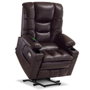 Dual Motor Power Lift Recliner Chair with Massage and Dual Heatin