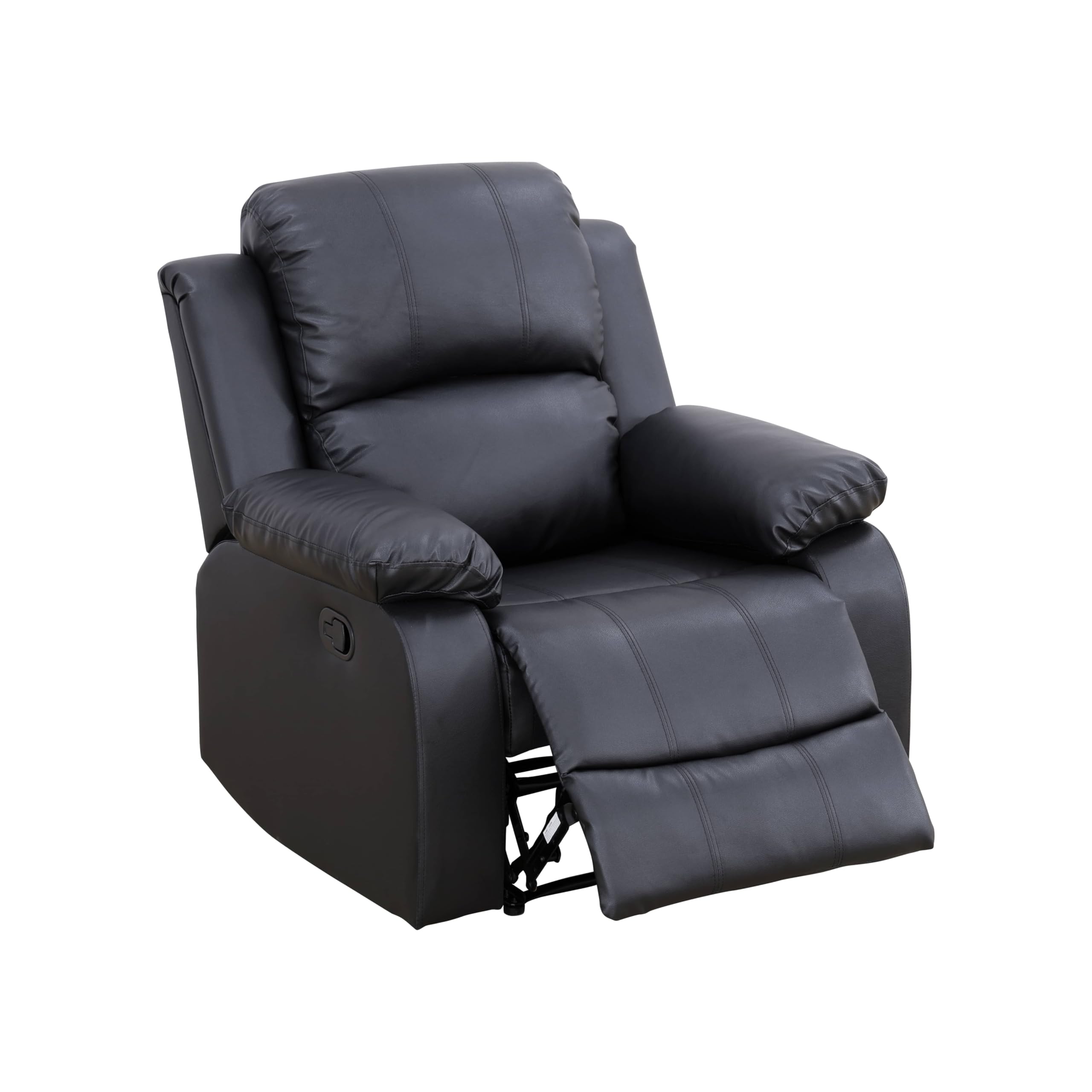 Faux Leather Living Room Sofa Set for Living Room, Game Room, Guest Room,Dormitory,