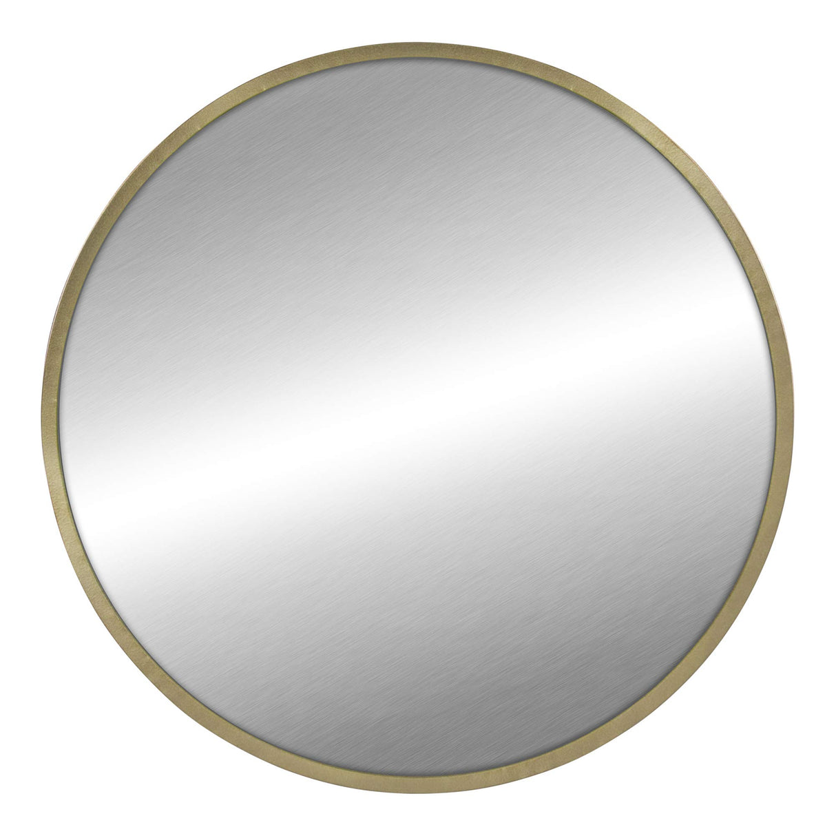 Ava Round Gold Decorative Mirror, Extra Large