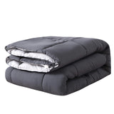 Reversible Quilt Bedding Comforter Only, Down Alternative Comforter for All Season