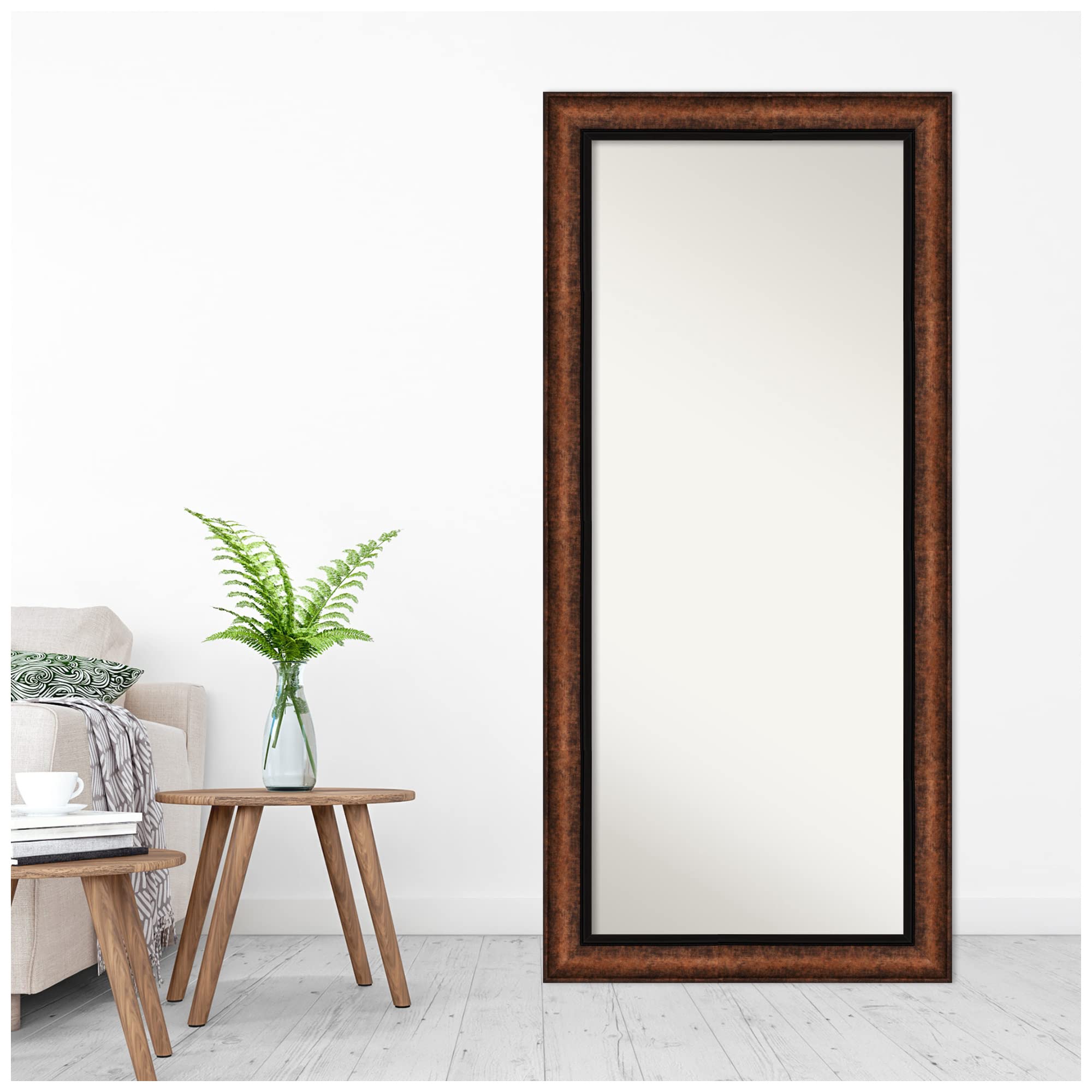 Amanti Art Wall Mirror Full Length Mirror (66.5 x 30.5 in.) Full Body Mirror,