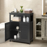 Bathroom Storage Cabinet, Wooden Side Storage Organizer
