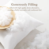 Throw Pillow Inserts, 18 x 18 Inch Square Form Sham Stuffer Set of 2