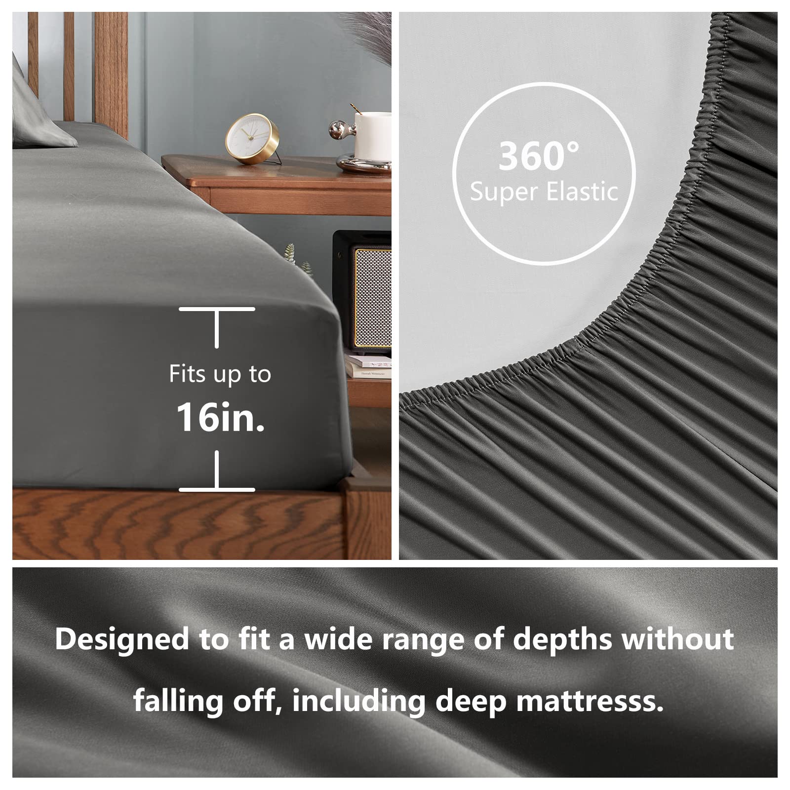 Cooling Sheets Twin Size, Rayon derived from Bamboo