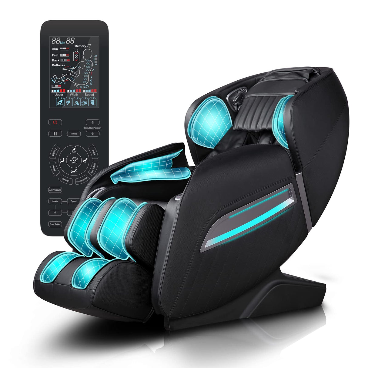 Massage Chair, Full Body Massage Chairs with Zero Gravity AI Voice Control Intelligent