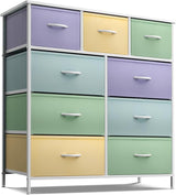 Kids Dresser with 9 Drawers - Furniture Storage Chest Tower Unit for Bedroom, Hallway