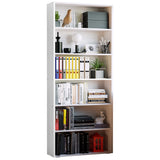 Bookshelves and Bookcases Floor Standing 6 Tiers Display Storage Shelves 70 in Tall Bookcase