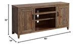 Napa, 65" TV Stand, Natural