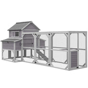 Chicken Coop Extra Large Chicken House for 8-10 Chickens