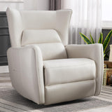 Power Recliner Chair Swivel Glider, Oversize Electric Swivel Rocker Recliner