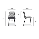 Marais Chair, Set of 4, Black