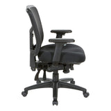 Grid Breathable Mesh Manager's Office Chair with Adjustable Seat Height, Multi-Function