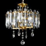 Modern Crystal Chandelier Light Fixtures Gold Mini Crystal Chandeliers Ceiling Light