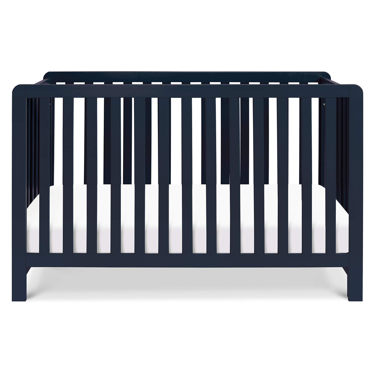 Carter's by Colby 4-in-1 Low-Profile Convertible Crib in Navy Blue, Greenguard Gold Certified