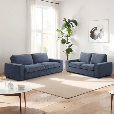 71.25" Modern Sofa & Couch for Living Room, Chenille Loveseat Sofa