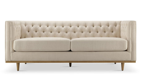 79 Inch Sofa Couch with Button Tufted Back, Vintage Mid Century Modern Sofa