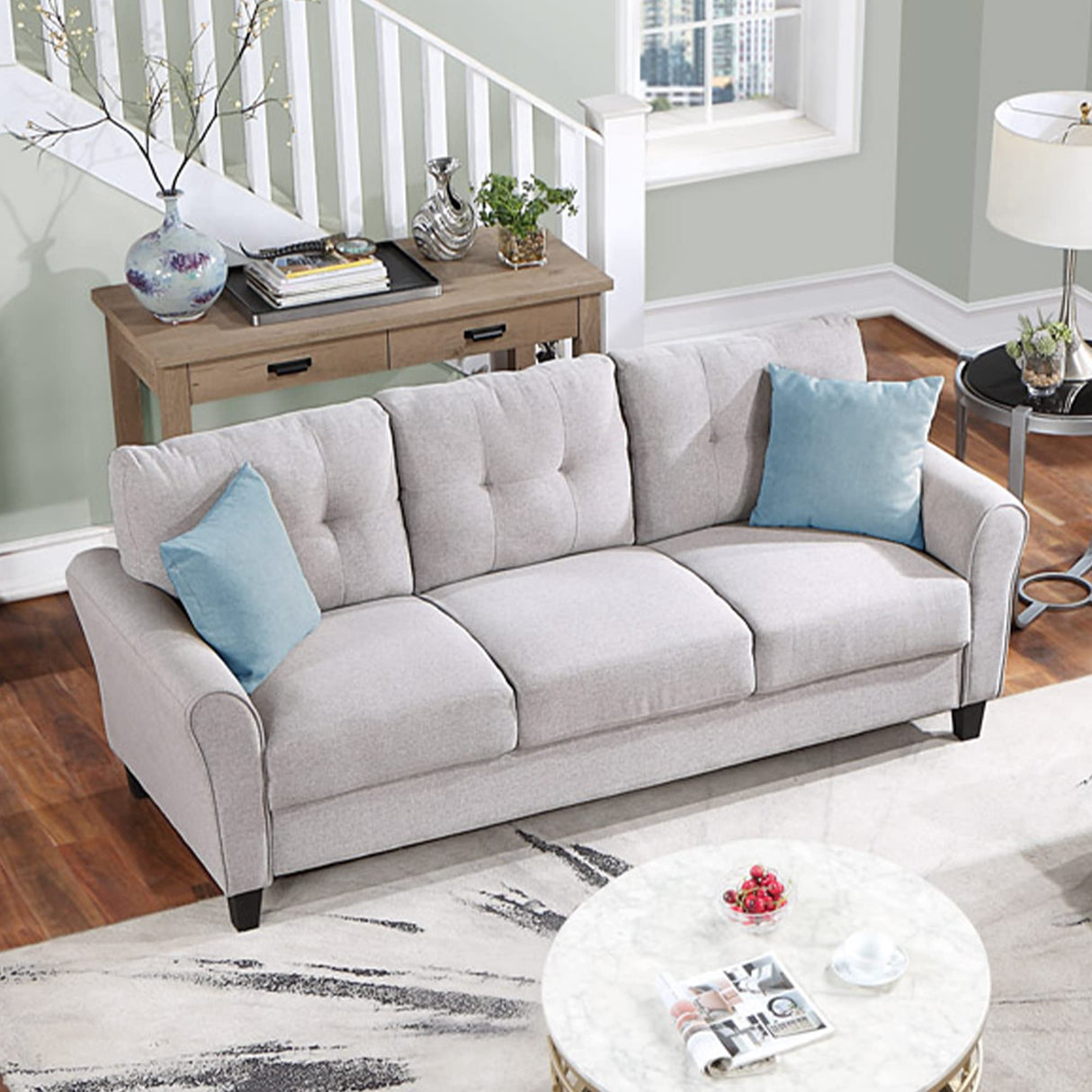 3-Piece Living Room Sectional Sofa Set