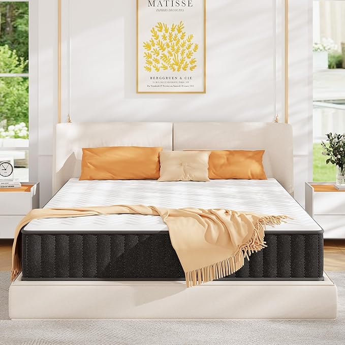 10 Inch Mattress Queen, Memory Foam Mattress in a Box