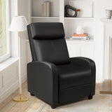 Recliner Chair for Adults Modern PU Leather Adjustable Reclining Chair