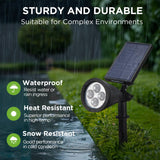 Solar Lights Outdoor Waterproof Solar Garden Light for Outside Yard