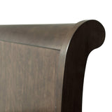 Rustic Traditions Queen Sleigh Bed - Cherry Finish