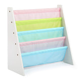 Toy Organizer (16 Bins) and Book Rack Storage Bookshelf (Pastel Collection)