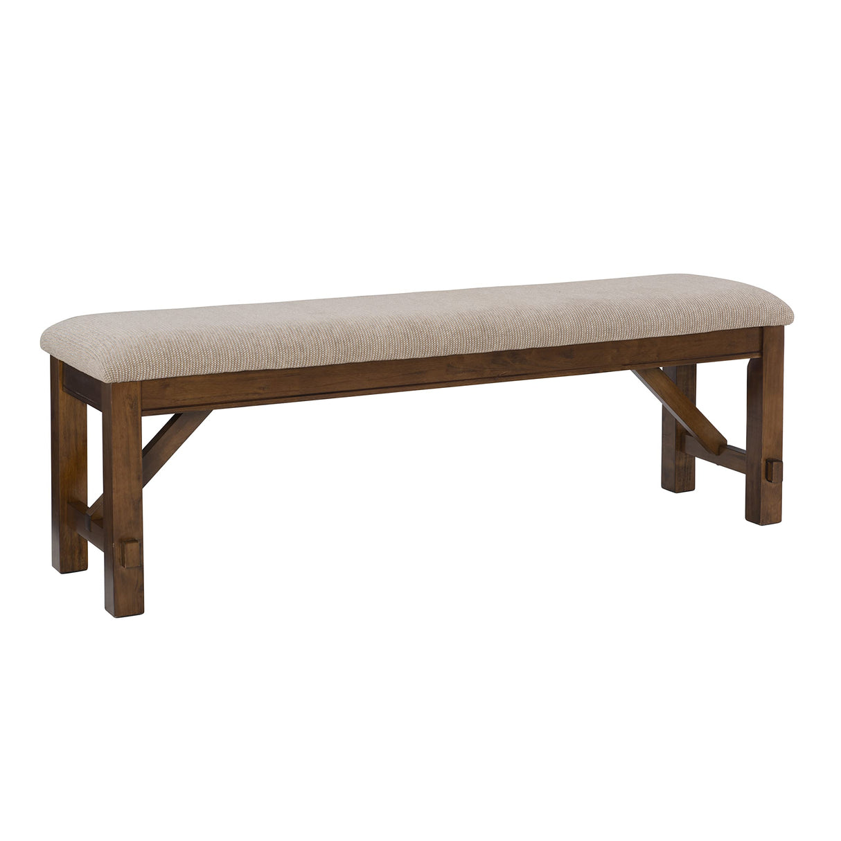 Company Kraven Dining Bench, Hazelnut 60"L x 16"W x 20.25"H