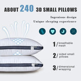 Sleeping(2-Pack), Luxury Hotel Pillows King Size Set of 2,Bed Pillows for Side and Back