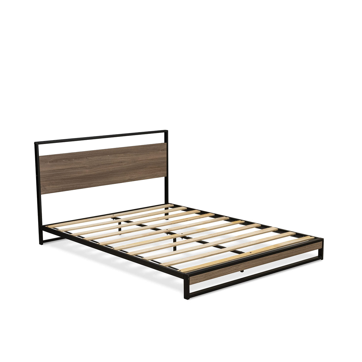 WIQBB03 Wilson Queen Frame with 3 Supporting Legs - High-Class Bed Frame in Powder