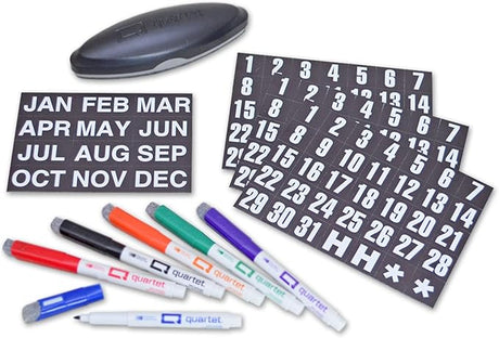 Office Magnetic Dry-Erase Whiteboard ModMonthly Planning Calendars (Set of 3)