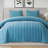 Velvet Extra Queen Bedspread,3D Air Layer Coverlet Queen Size