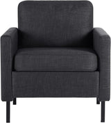 Fabric Accent Chairs Comfy Reading Chair for Bedroom, Living Room Chairs