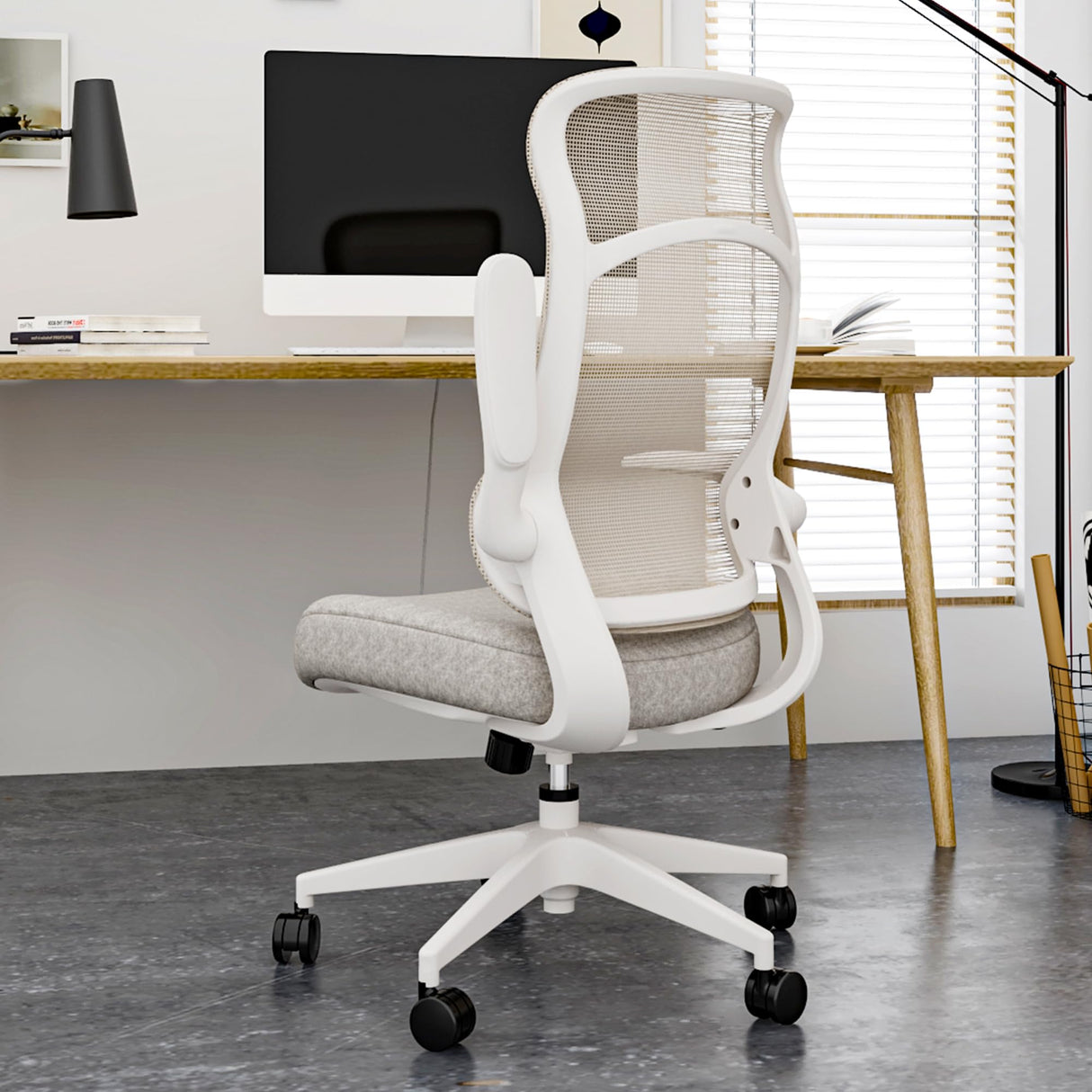 Office Desk Chairs High Back Ergonomic Computer Chair with Lumbar Support