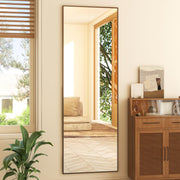 59x16 Full Length Floor Mirror - Freestanding or Wall Mount