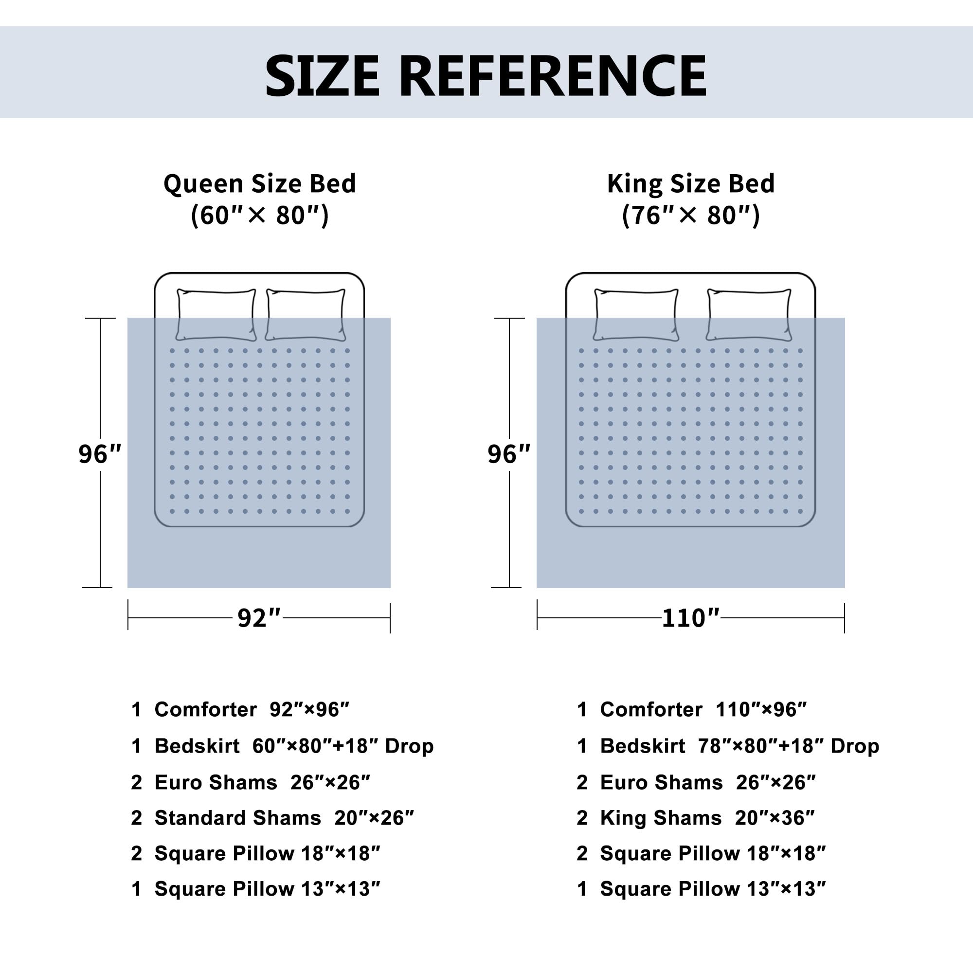 9-Piece Jacquard Comforter Set - Luxury Patchwork Bedding Queen