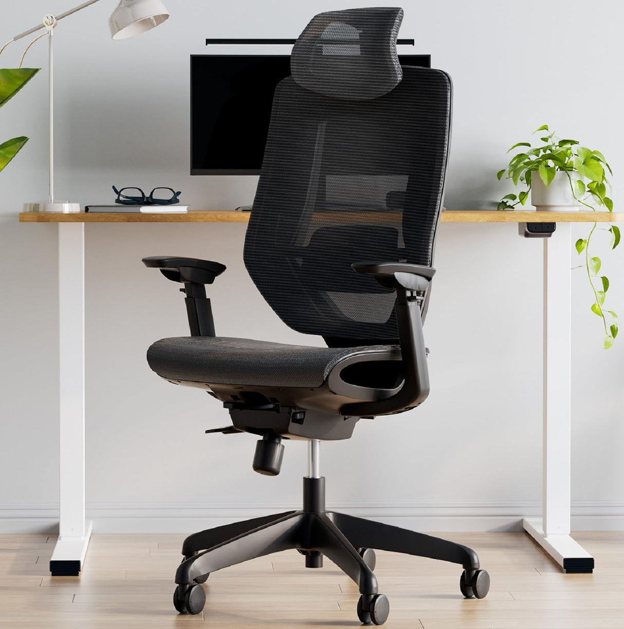 Mesh Ergonomic Office Chair High Back Desk Chair with Wheels Swivel Computer