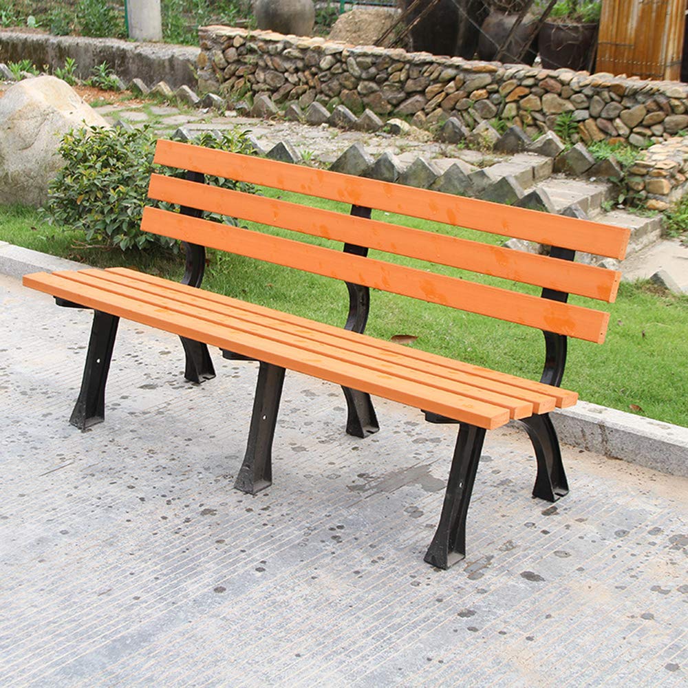 Outdoor Benches Park Bench Garden Bench, Wooden Exterior Plastic Benches