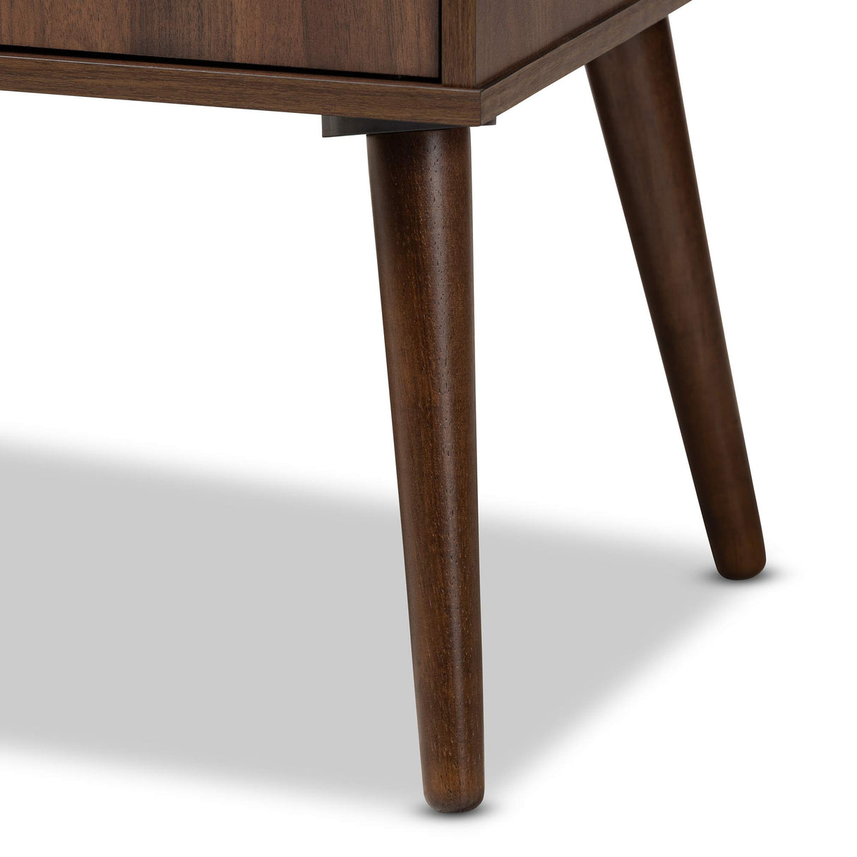 Baxton Studio TV Stands, One Size, Walnut