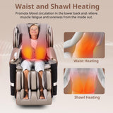 2024 4D Massage Chair for Full Body, Zero Gravity Recliner with Dual Mechanism