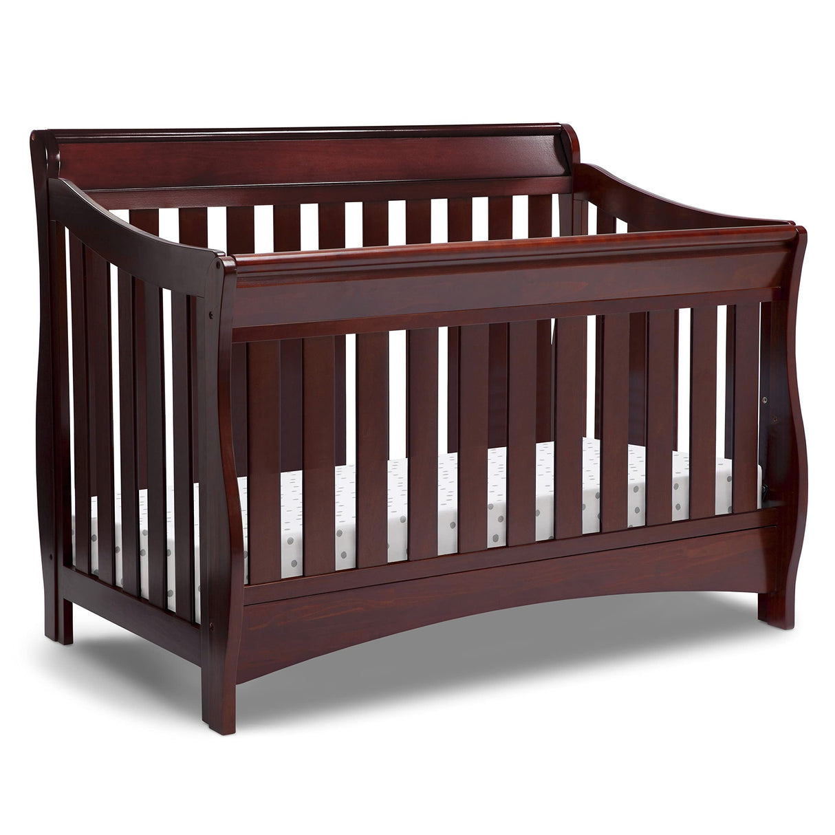 Bentley S Series 4-in-1 Convertible Baby Crib, Black Cherry Espresso