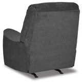 Miravel Casual Manual Rocker Recliner, Gray