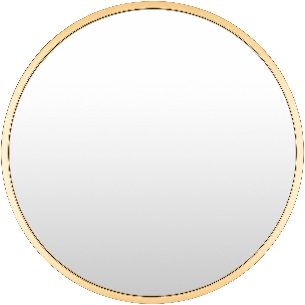 Mirrors, Leitner Modern Round Wall Mirror for Living Room, Bedroom (36" H x 36" W)