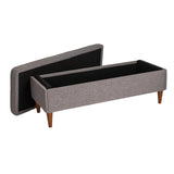 Co-Op Fabric Upholstered Bench with Storage