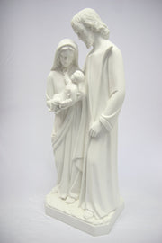 31.5 Inch Holy Family Joseph Mary Baby Jesus Italian Statue Sculpture Figurine