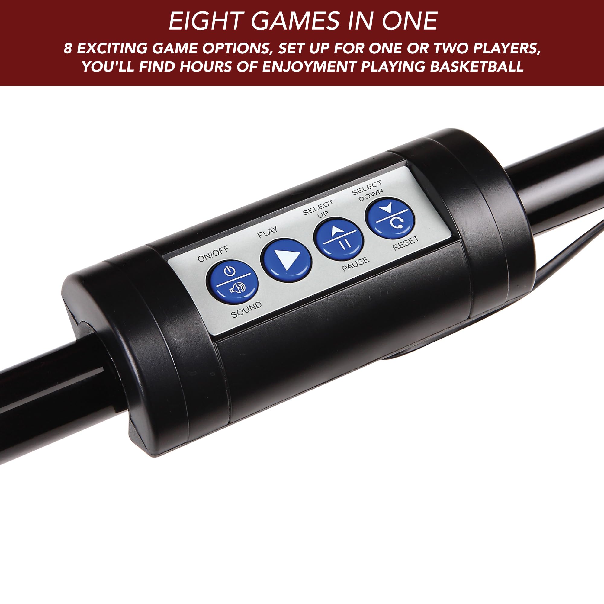 Sure Shot Basketball Arcade Game – Dual Hoops with Digital Scoring & Timer