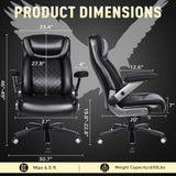 650 lbs Big and Tall Ergonomic Office Chair with Lumbar Support
