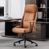 Executive Chair Mid Century Office Modern Chair,55° Reclining High Back Desk Chair