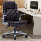 Ergonomic Executive Office Chair with Adjustable Lumbar Support