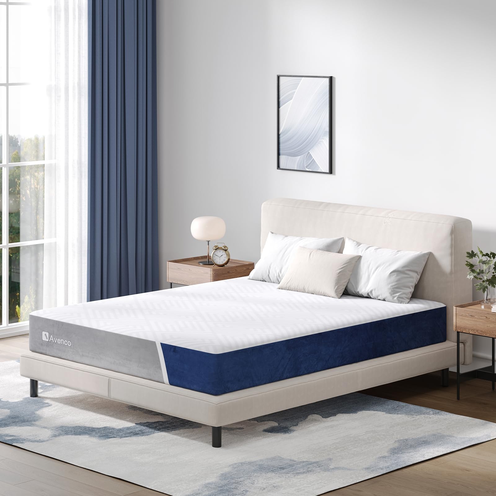 Queen Size Mattress, 12 inch Queen Mattress with Gel Memory foam