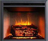 Edward Electric Fireplace Insert with Fire Crackling S